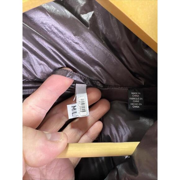 Save the Duck Brown Ishya Jacket Size M/L  Interior Coating Peeling on Lining - Picture 5 of 8